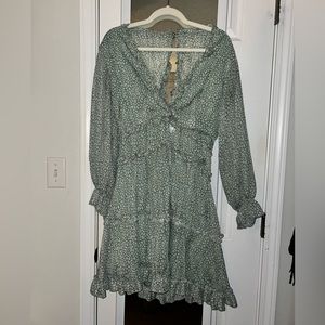 Flowy dress. Size:L